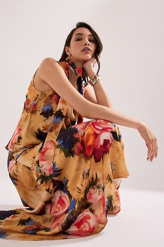 Jupe longue à taille basse florale en taille: Uk 6 - By Anthropologie - Modalova
