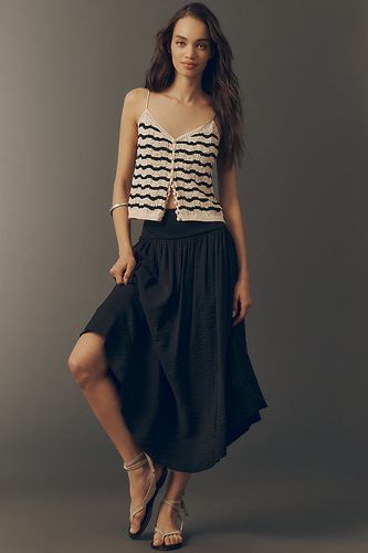Jupe midi à taille basse en taille: M - By Anthropologie - Modalova