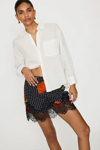 Poppy Maeva Mini Skirt en taille: Uk 8 chez Anthropologie - Never Fully Dressed - Modalova