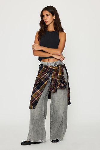Jean Adi à taille mi-haute, coupe décontractée et jambes larges par Pilcro en , taille: 30 chez - Anthropologie - Modalova