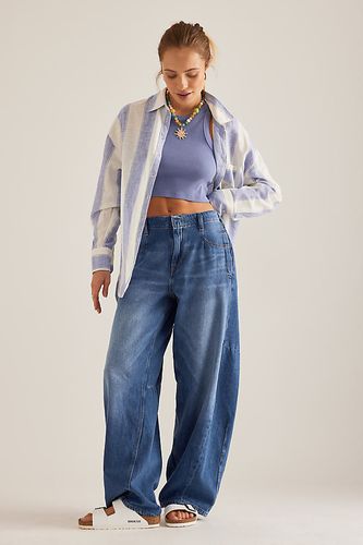 Jean Barrel Fuselé Pleine Longueur en , taille: 23 chez Anthropologie - Pilcro - Modalova