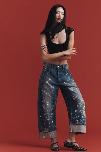 Le jean de charpentier Kayden Heart Barrel par en , taille: 22 chez Anthropologie - Pilcro - Modalova