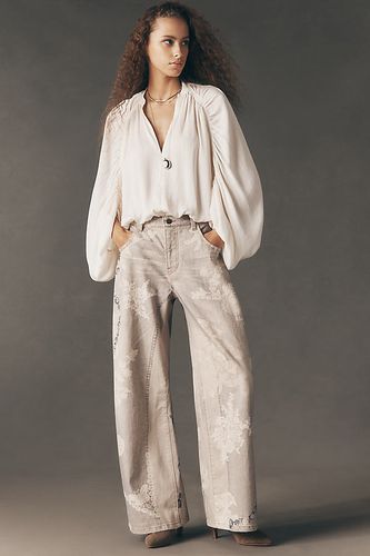 Jean à motifs taille haute coupe Puddle Curve en , taille: 25 chez Anthropologie - Pilcro - Modalova