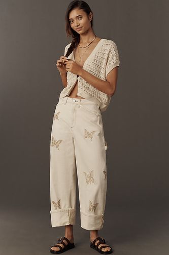 Jeans The Kayden Butterfly taille haute à jambe tonneau par en , taille: 31 PETITE chez Anthropologie - Pilcro - Modalova