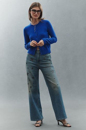 Le Jean Évasé Taille Haute Retroussé Austyn par en , taille: 23 chez Anthropologie - Pilcro - Modalova