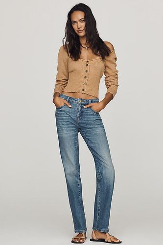 Wren Mid-Rise Relaxed Straight-Leg Jeans en , taille: 25 chez Anthropologie - Pilcro - Modalova