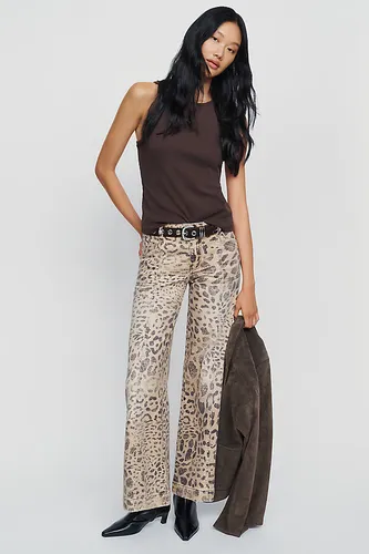 Jean évasé Nico taille moyenne , taille: 25 chez Anthropologie - Pilcro - Modalova