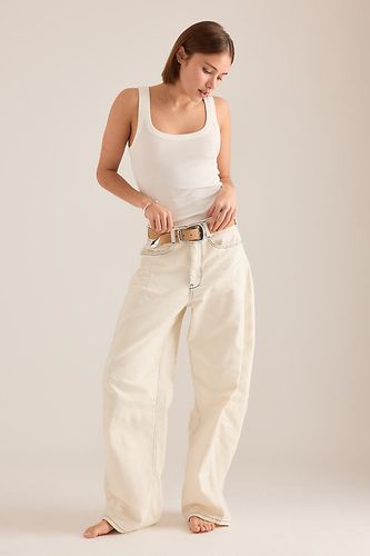 Le Jean Barrel Heritage Taille Mi-Haute Kenna par en , taille: 31 PETITE chez Anthropologie - Pilcro - Modalova