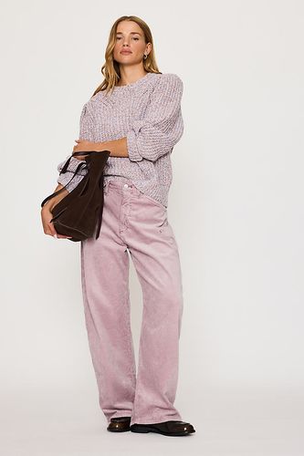 Pantalon tonneau en velours côtelé Kayden à taille mi-haute par en , taille: 25 PETITE chez Anthropologie - Pilcro - Modalova