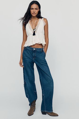 Jean Kaye à jambe fuselée et taille mi-haute en , taille: 27 chez Anthropologie - Pilcro - Modalova