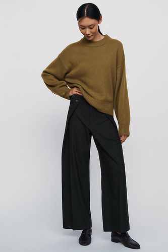 Pantalon plissé à boutons taille: Uk 8 chez Anthropologie - Maeve - Modalova