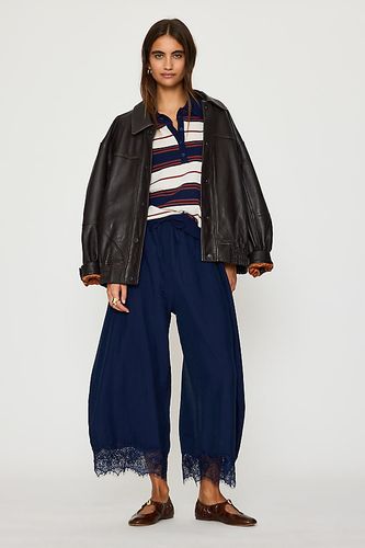 Pantalon court à ourlet en dentelle Reverie en taille: 1 X - By Anthropologie - Modalova