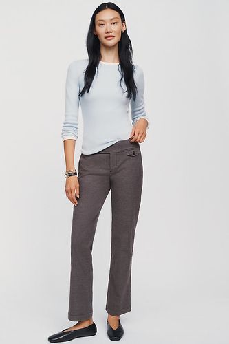 Pantalon slim en mélange de coton brossé en taille: Uk 6 - By Anthropologie - Modalova