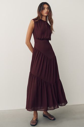 Robe midi cintrée à manches courtes taille: S - By Anthropologie - Modalova