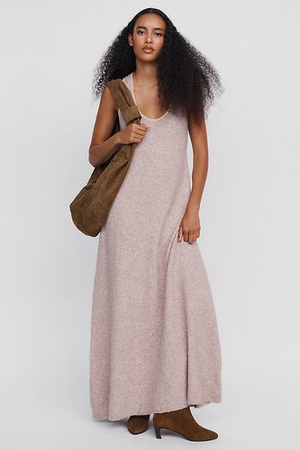 Robe midi tricotée sans manches en taille: 2XS - By Anthropologie - Modalova