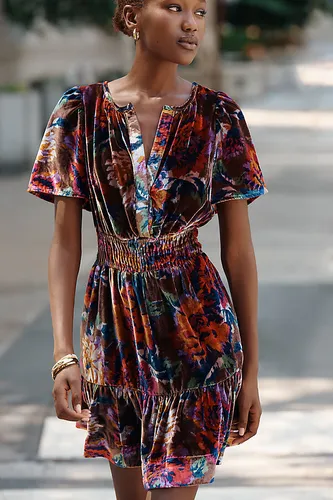 La Mini Robe Somerset: Édition Velours par taille: 2XS - The Somerset Collection by Anthropologie - Modalova