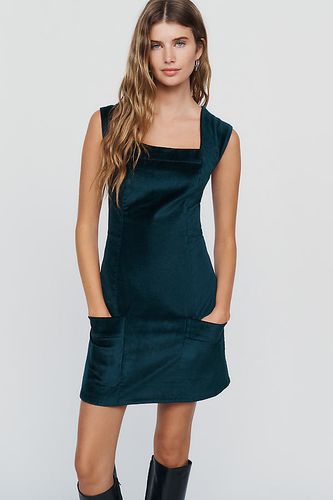 Mini-robe en velours à encolure carrée en taille: XS chez Anthropologie - Maeve - Modalova