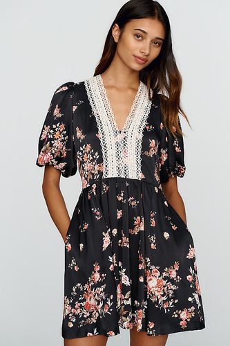 Mini-robe à bordure en dentelle taille: XS - By Anthropologie - Modalova