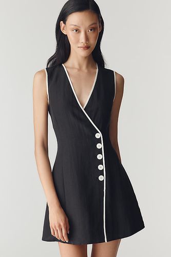 Mini-robe asymétrique à boutons en taille: M chez Anthropologie - Mare Mare - Modalova
