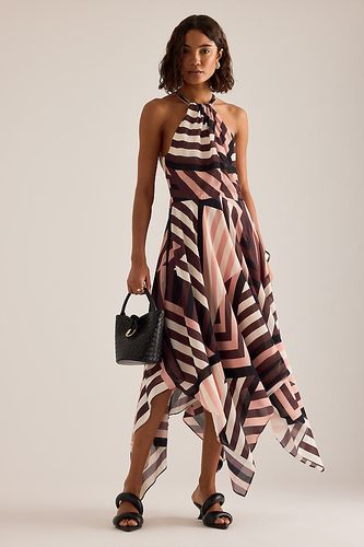 Robe longue dos-nu à rayures Marni taille: Uk 10 - By Anthropologie - Modalova