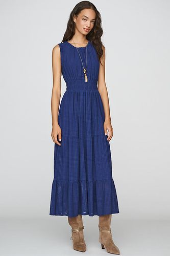 Robe midi évasée sans manches à taille froncée en taille: 2XS - By Anthropologie - Modalova