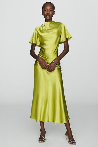 Robe midi 100% soie en taille: S - By Anthropologie - Modalova
