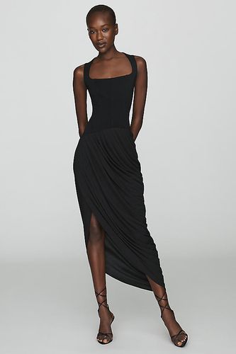 Robe midi asymétrique en taille: L - By Anthropologie - Modalova