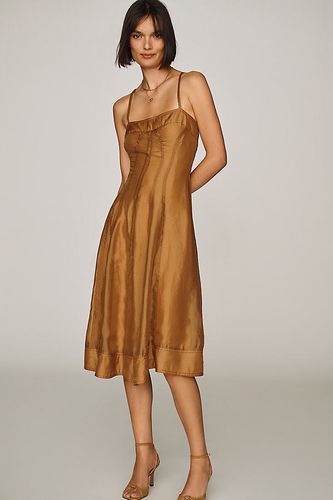 Robe midi Marin à encolure carrée en taille: M chez Anthropologie - Pilcro - Modalova