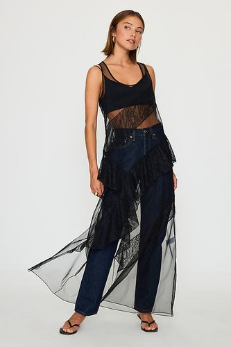 Sheer Lace Tulle Midi Dress en taille: S chez Anthropologie - ESTHE - Modalova