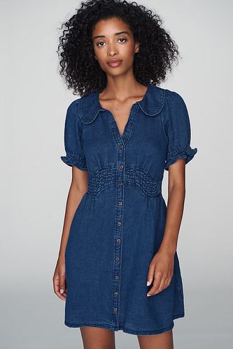 The Keira Button-Front 100% Cotton Denim Mini Dress by en taille: 2XS chez Anthropologie - Pilcro - Modalova