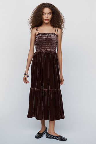 La Robe Midi en Velours Peregrine par en taille: XS - By Anthropologie - Modalova