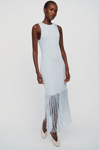 Robe midi tricotée à franges en taille: 2XS chez Anthropologie - Siempre - Modalova