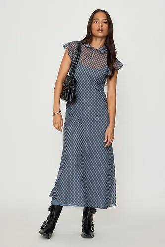 Robe midi Hudson en taille: Uk 6 chez Anthropologie - Damson Madder - Modalova
