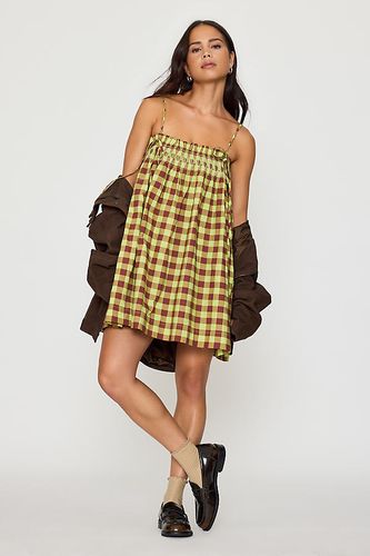 Robe Mini Smock Lilo en taille: Uk 12 chez Anthropologie - Damson Madder - Modalova
