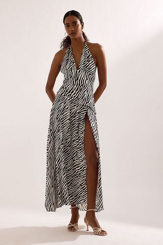Robe longue dos-nu imprimée Oskar taille: Uk 10 chez Anthropologie - Bardot - Modalova