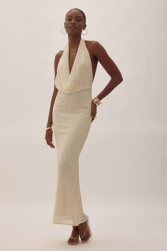 Robe longue à encolure bénitier et sequins Nola en taille: Uk 12 chez Anthropologie - Bardot - Modalova