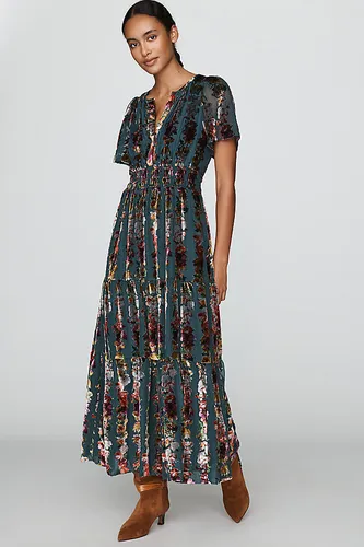 La Robe Longue Somerset: Édition Velours par taille: XS - The Somerset Collection by Anthropologie - Modalova