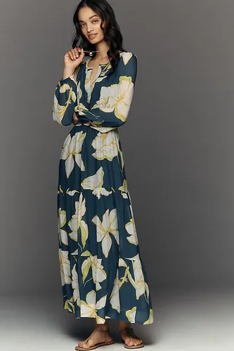 La Robe Longue Somerset: Édition Mousseline Manches Longues par en taille: S - The Somerset Collection by Anthropologie - Modalova