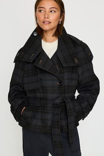 Veste trench Lottie en mélange de laine en taille: Uk 6 - By Anthropologie - Modalova