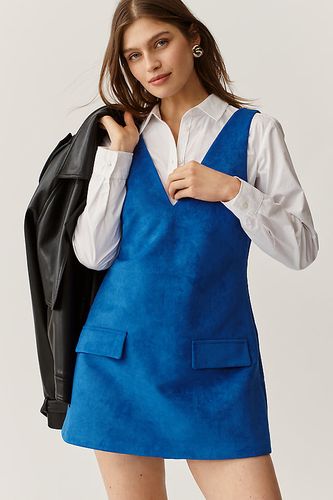 Combishort sans manches en suédine à encolure en V en , taille: XS chez Anthropologie - Mare Mare - Modalova