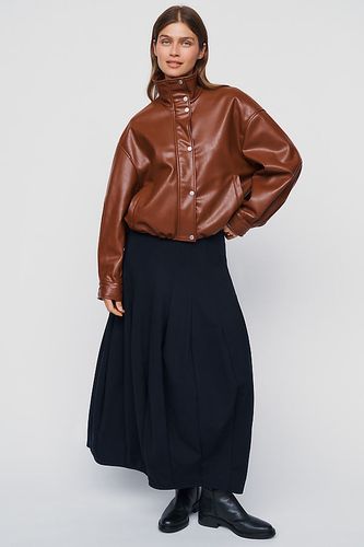 Jupe midi moderne en forme de tonneau en taille: XS - By Anthropologie - Modalova