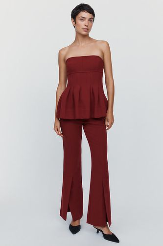 Pantalon ajusté à ourlet fendu taille: 4 - By Anthropologie - Modalova