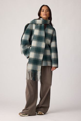 Manteau écharpe à carreaux Alderton en taille: XS chez Anthropologie - Varley - Modalova