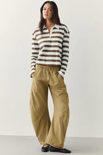 Pantalon à jambe tonneau en coton 100% en taille: 2XS chez Anthropologie - Daily Practice - Modalova