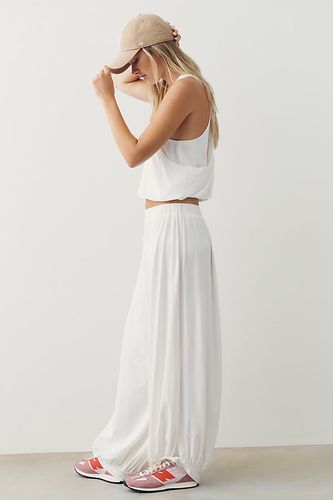 Pantalon bouffant torsadé en taille: XS chez Anthropologie - Daily Practice - Modalova