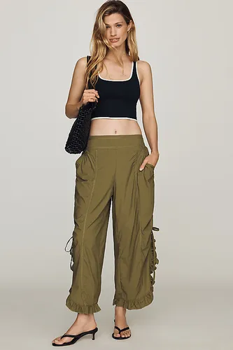 Pantalon à volants en taille: S chez Anthropologie - Daily Practice - Modalova