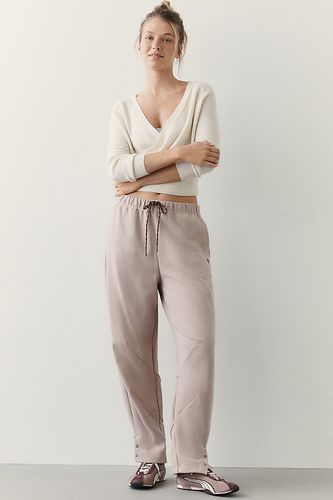 Joggers taille haute en coton extensible Affirmation en taille: XS chez Anthropologie - Daily Practice - Modalova