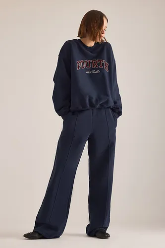 Pantalon de jogging à jambe large à plis Fergie en taille: S chez Anthropologie - 4th & Reckless - Modalova