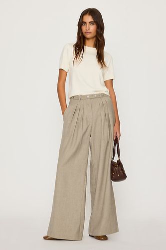 Pantalon habillé Eleonora à taille cloutée en taille: Uk 6 chez Anthropologie - 4th & Reckless - Modalova