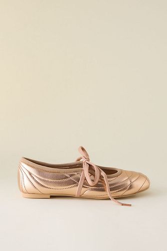 Ballerines Métalliques à Lacets Surpiqués Erika en taille: 37 1/2 chez Anthropologie - JW PEI - Modalova